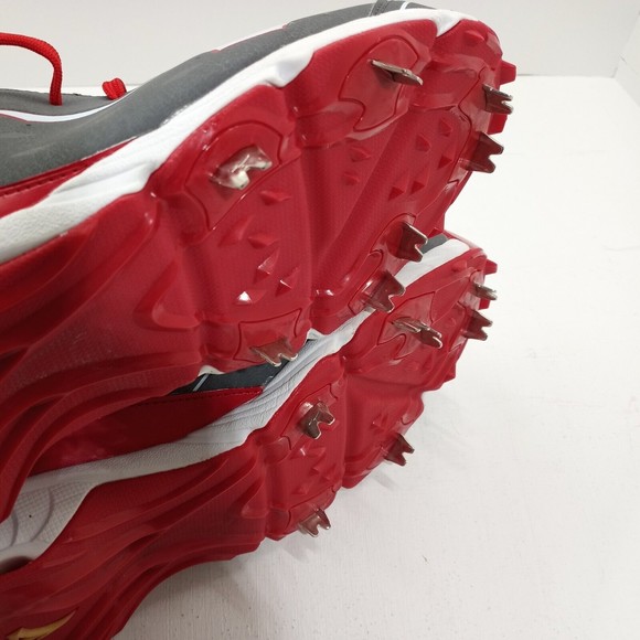 Mizuno 9 Spike Swagger 2 Low Metal Baseball Cleats Mens Sz 16 New No Box or Tags - Picture 12 of 12